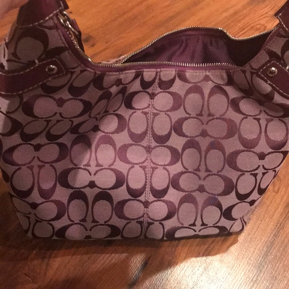 COACH shoulder bag. Used. 5 pocket Original - Picture 8 of 10